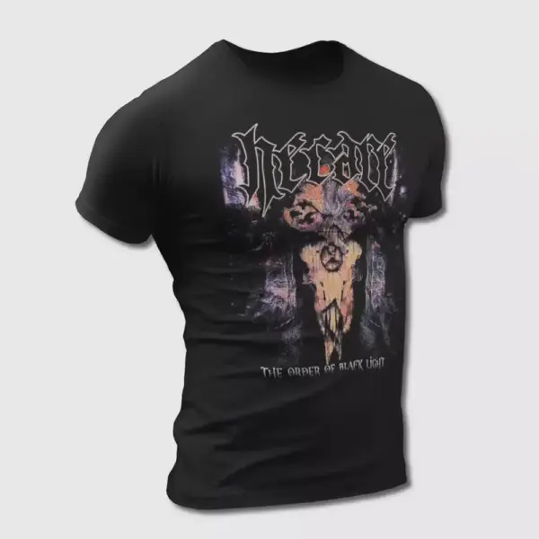Hecate The Order of the Black Light T-Shirt, Hecate Tee Shirt,Black Metal, Metal Merch