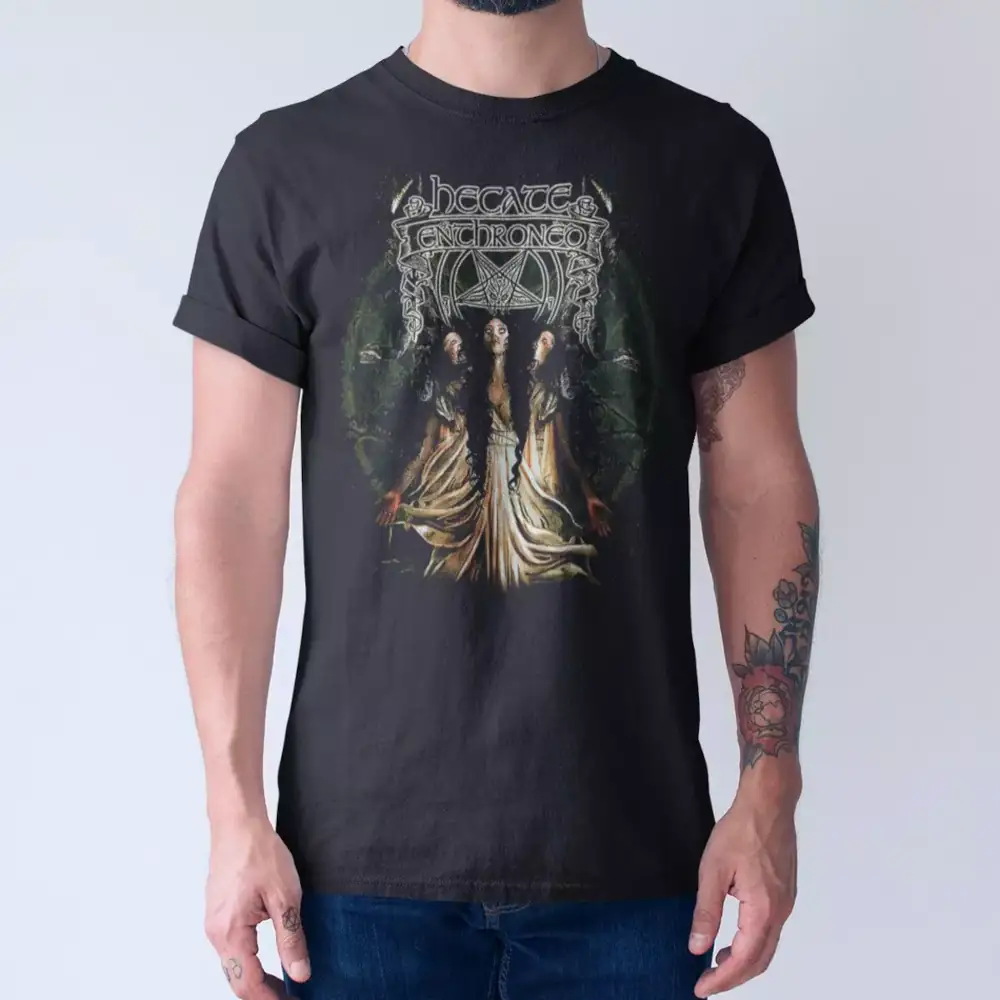 Hecate Enthroned In Spain T-Shirt, Hecate Enthroned Tee Shirt, Symphonic Black Metal Merch - Image 3