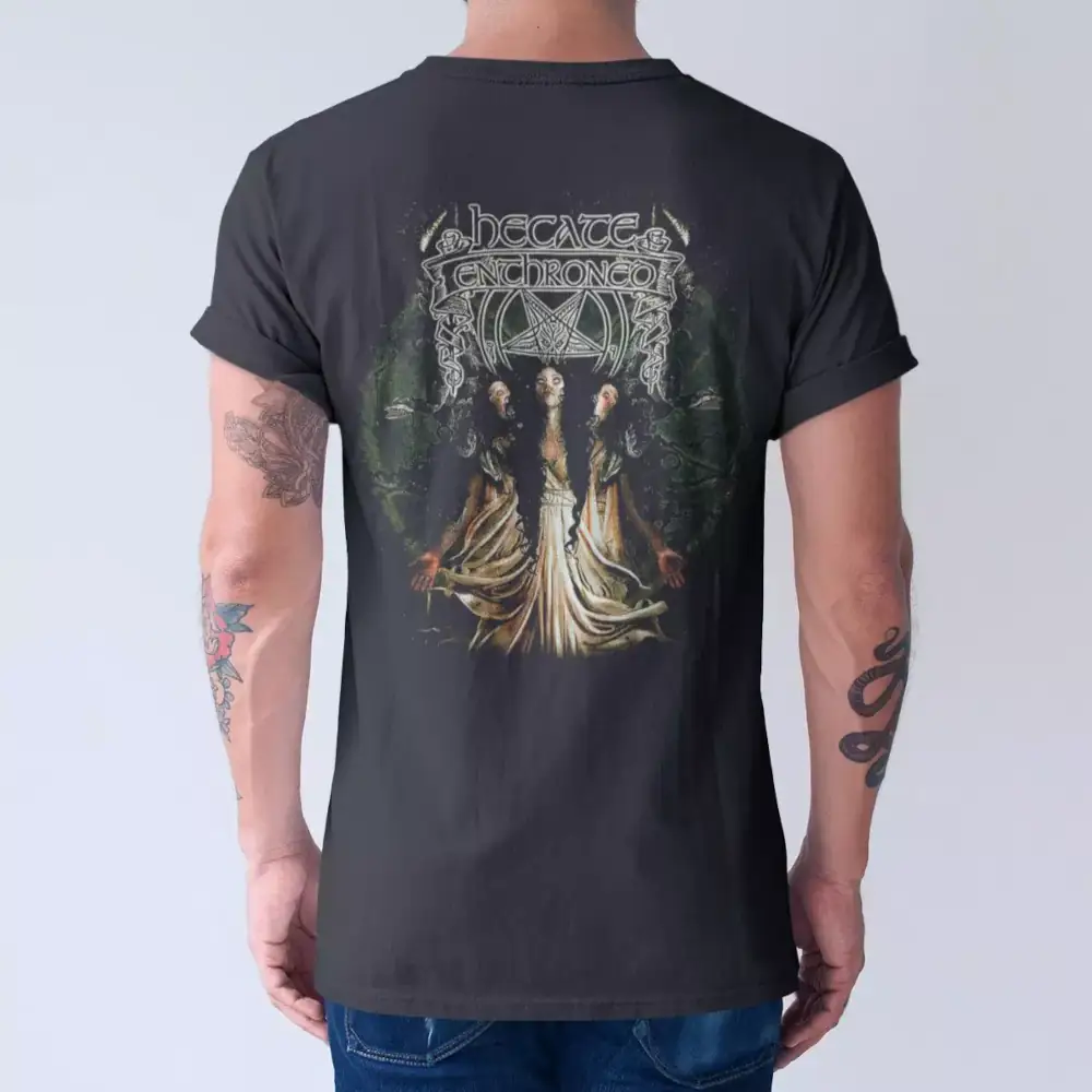 Hecate Enthroned In Spain T-Shirt, Hecate Enthroned Tee Shirt, Symphonic Black Metal Merch - Image 2
