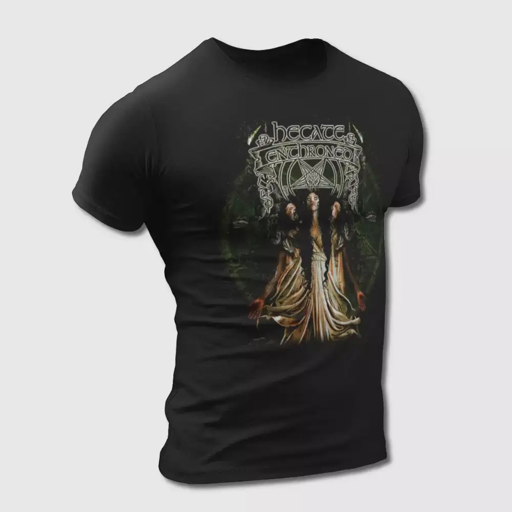 Hecate Enthroned In Spain T-Shirt, Hecate Enthroned Tee Shirt, Symphonic Black Metal Merch