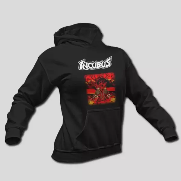 Incubus Hoodie, Incubus Serpent Temptation Hooded Sweatshirt, Thrash Metal Merch