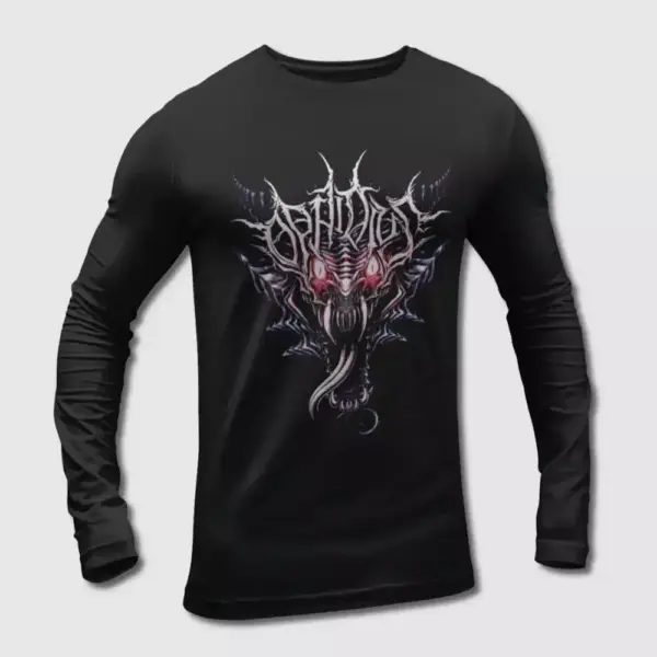 Insomnium Long Sleeve T-Shirt, Insomnium Artwork Long Sleeve Tee-Shirt