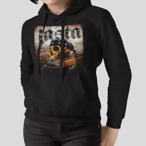 Jamey Jasta Hoodie, Jamey Jasta The Lost Chapters Hooded Sweatshirt, Sludge Metal Merch - Image 2