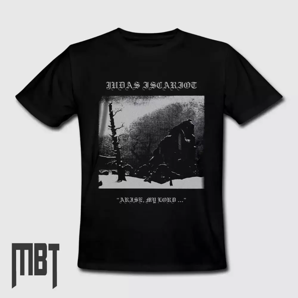 Judas Iscariot T-Shirt, Judas Iscariot Arise My Lord Tee Shirt, Metal Merch, Black Metal