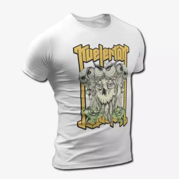 Kvelertak Owl Artwork T-Shirt, Kvelertak Band Heavy Metal Merch