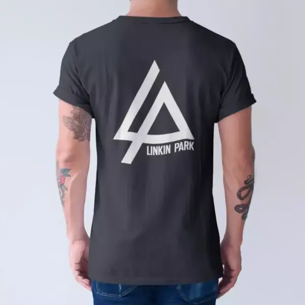 Linkin Park T-Shirt, Linkin Park New Logo Tee-Shirt - Image 2