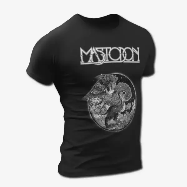 Mastodon Artwork T-Shirt, Mastodon Band Progressive Metal Merch