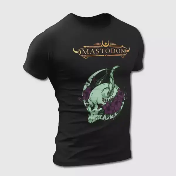 Mastodon T-Shirt, Mastodon Artwork Tee-Shirt
