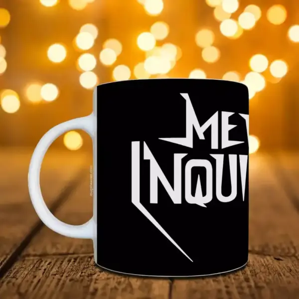 Metal Inquisitor Band Mug, Metal Inquisitor Logo Coffee Mug, Heavy Metal Merch