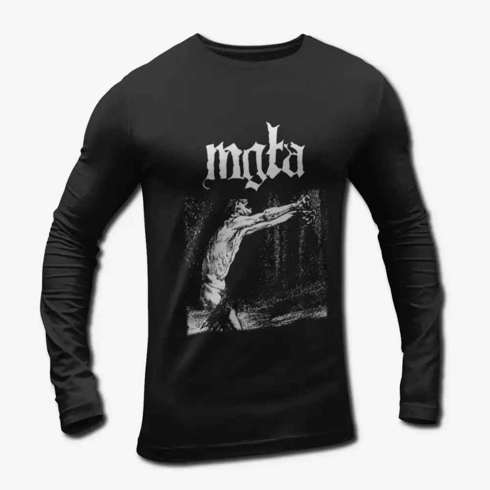 Mgla Exercises in Futility Long Sleeve T-Shirt, Black Metal Merch