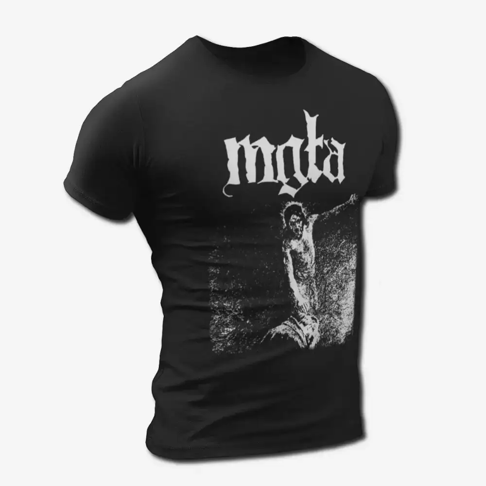 Mgla Further Down the Nest T-Shirt, Black Metal Merch