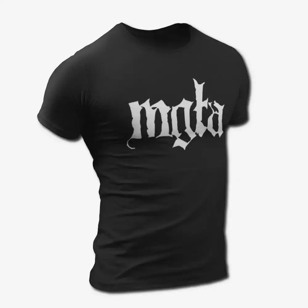 Mgla Band Logo T-Shirt, Black Metal Merch
