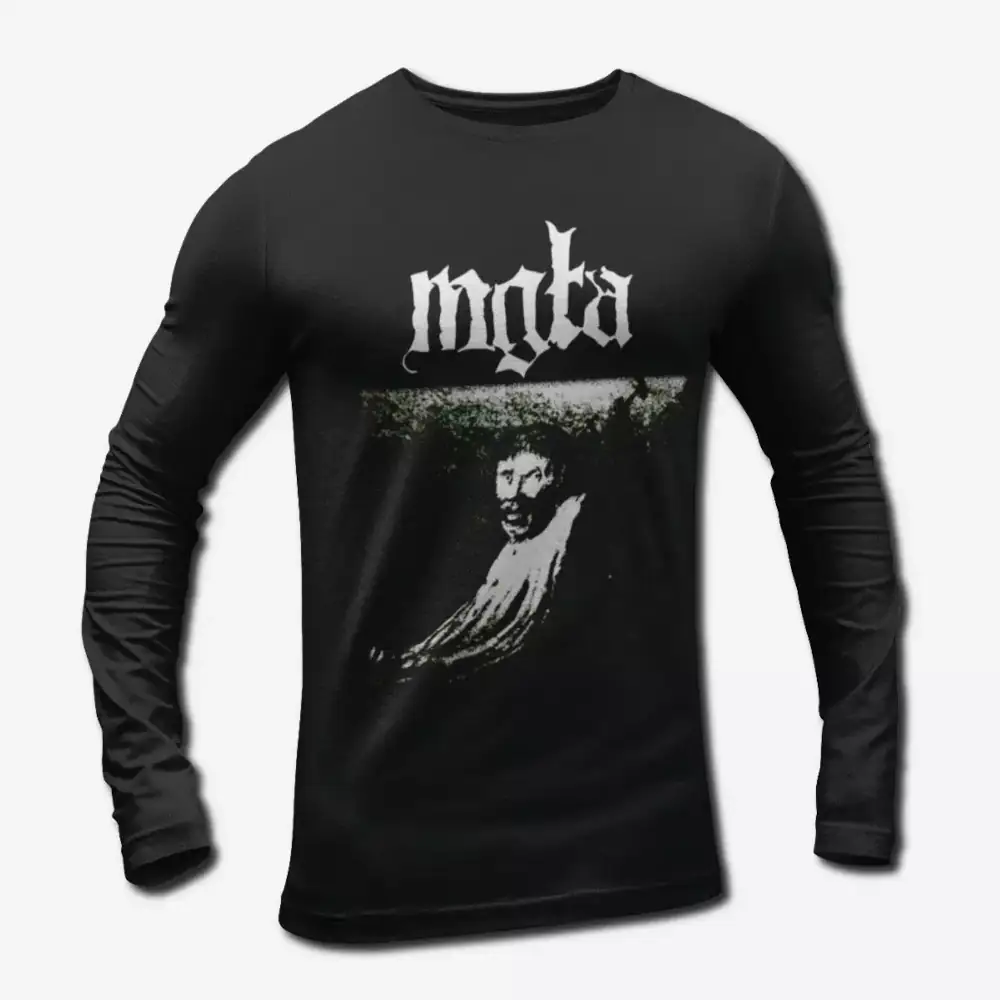 Mgla Presence Long Sleeve T-Shirt, Black Metal Merch