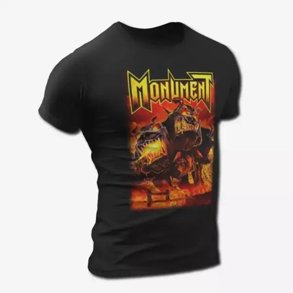 Monument Hellhound T-Shirt, Heavy Metal Merch
