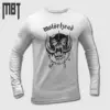 Motörhead Band Long Sleeve T-Shirt, Motörhead Logo Long Sleeve Tee-Shirt