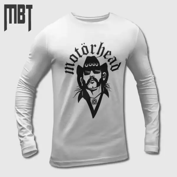 Motörhead Band Long Sleeve T-Shirt, Motörhead Logo Long Sleeve Tee-Shirt, Metal Merch