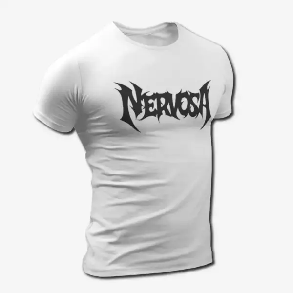 Nervosa Logo T-Shirt, Nervosa Band Thrash Metal Merch