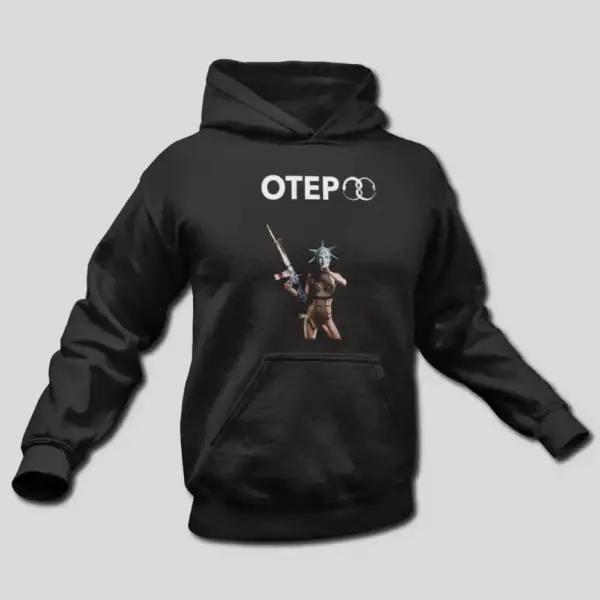 Otep Hoodie, Otep KULT 45 Hooded Sweatshirt, Alternative Metal Merch - Image 2