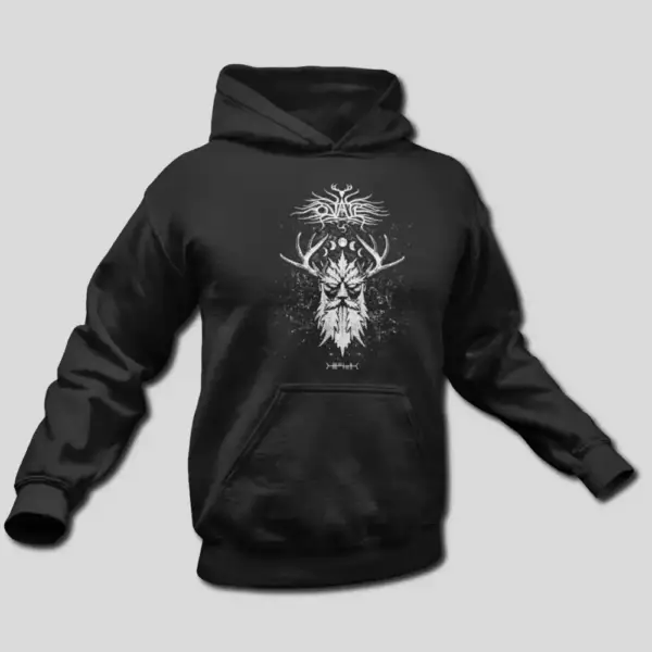 Ovate Hoodie, Ováte Hooded Sweatshirt, Black Metal Merch