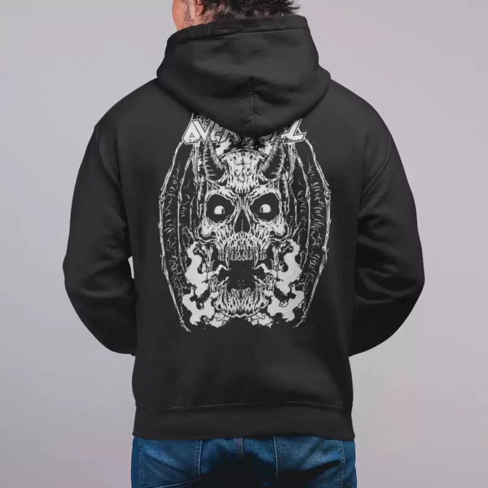 Over Kill Band Hoodie, Thrash Metal Merch