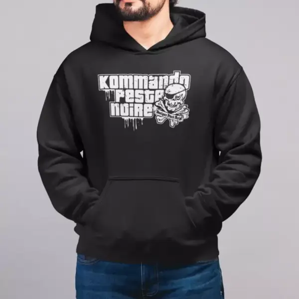 Peste Noire Kommando Hoodie, Black Metal Merch - Image 2