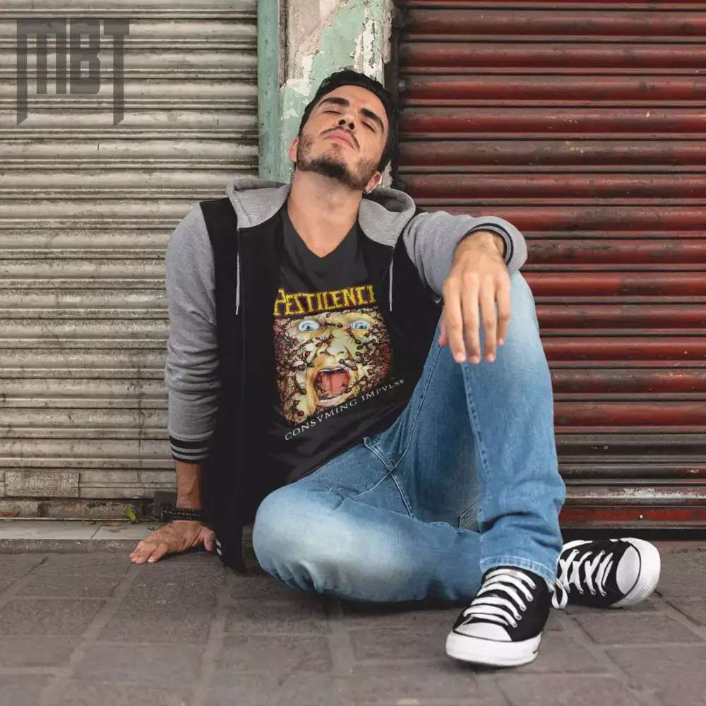 Pestilence Consuming Impulse T-Shirt, Pestilence Band Thrash Metal Merch - Image 2