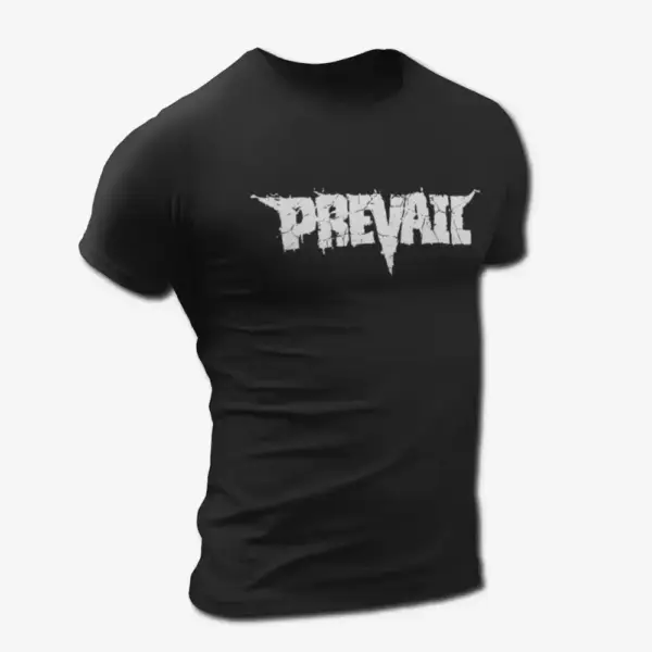Prevail Band Logo T-Shirt, Death Metal Merch