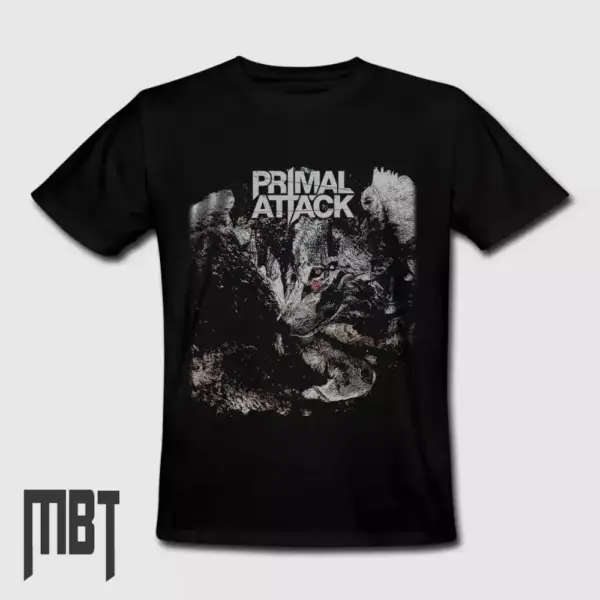 Primal Attack Heartless Oppressor T-Shirt, Primal Attack Tee Shirt, Metal Merch