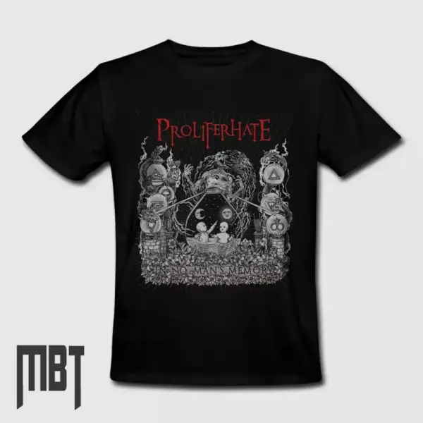 Proliferhate In No Man’s Memory T-Shirt, Proliferhate Tee Shirt, Metal Merch