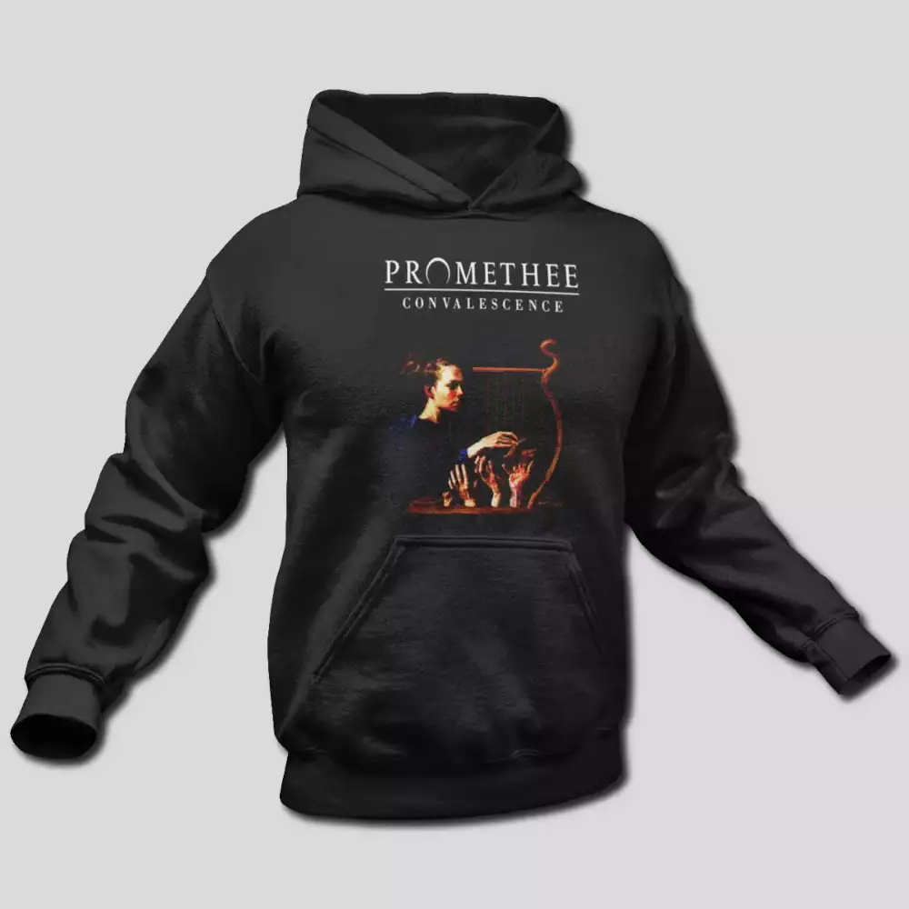 Promethee Hoodie, Promethee Convalescence Hooded Sweatshirt, Melodic Death Metal Merch - Image 2
