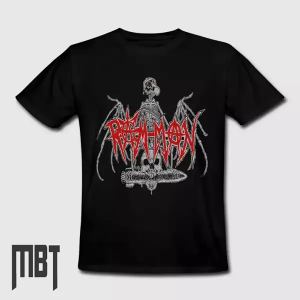 RAM MAN Logo T-Shirt, RAM MAN Tee Shirt, Metal Merch