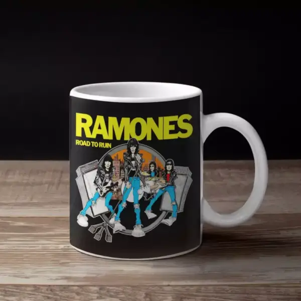Ramones Road to Ruin Coffee Mug
