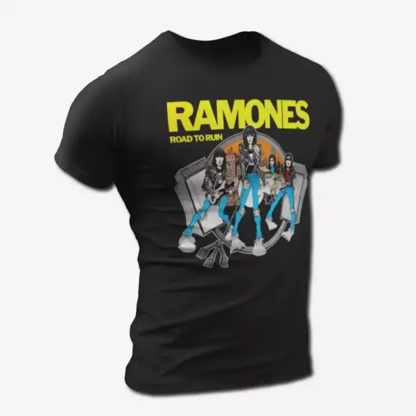 Ramones Road to Ruin T-Shirt, Punk Rock Merch