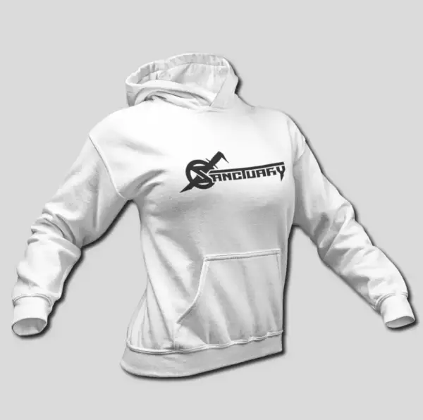 Sanctuary Hoodie, Sanctuary Logo Hooded Sweatshirt, Heavy Metal Merch