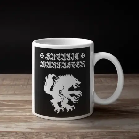 Satanic Warmaster Coffee Mug, Satanic Warmaster Opferblut Mug