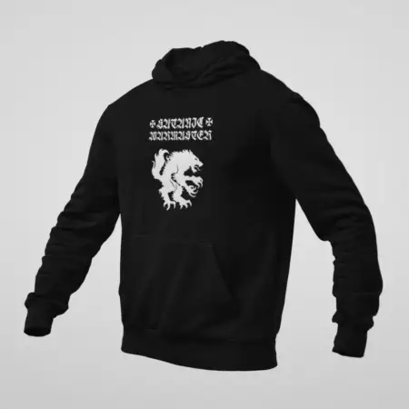 Satanic Warmaster Hoodie, Satanic Warmaster Opferblut Black Sweatshirt