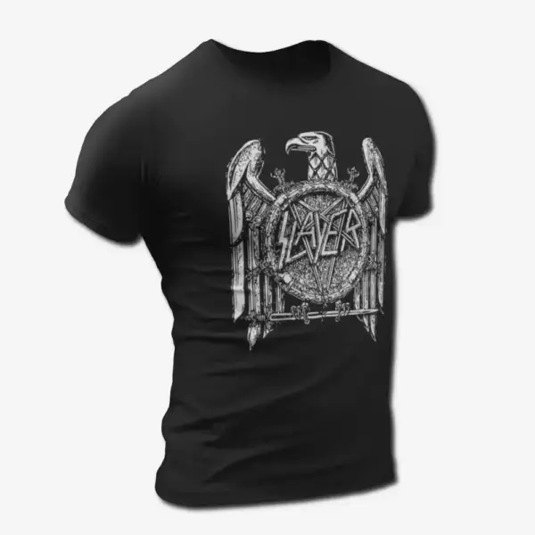Slayer Eagle Logo T-Shirt, Thrash Metal Merch