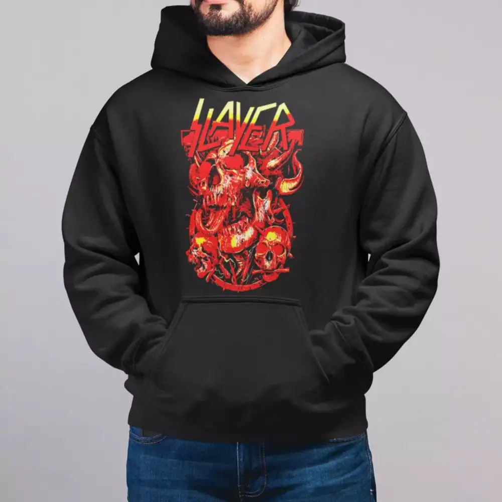 Slayer Hoodie Artwork, Thrash Metal Merch