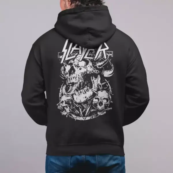 Slayer Hoodie Artwork, Thrash Metal Merch - Image 2