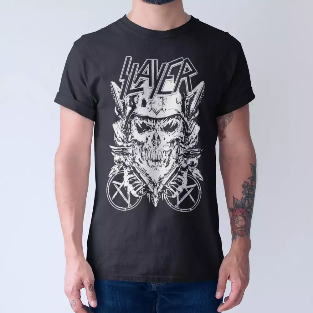 Slayer Artwork T-Shirt, Thrash Metal Merch