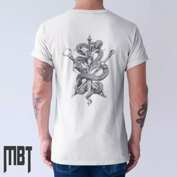 Striker Band T-Shirt, Striker Artwork Tee-Shirt, Heavy Metal Merch - Image 2