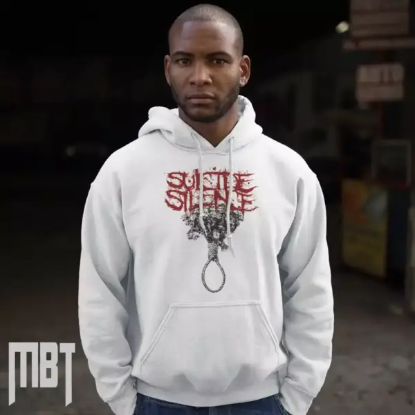 Suicide Silence Band Hoodie, Suicide Silence Logo Artwork Hooded Sweatshirt, Deathcore Merch - Image 2