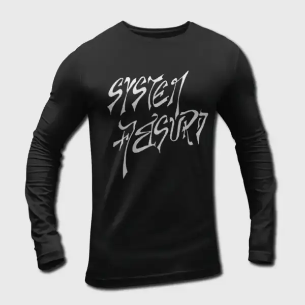 System Absurd Long Sleeve T-Shirt, System Absurd Logo Longsleeve Tee Shirt