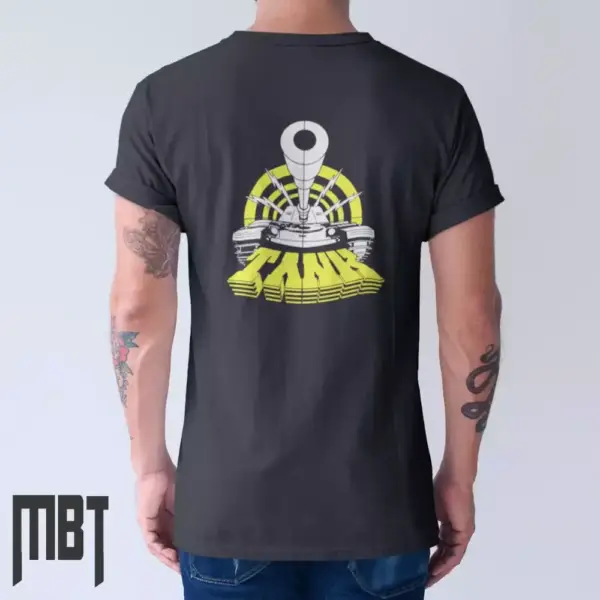 Tank Logo T-Shirt, Tank Tee Shirt, NWOBHM, Heavy Metal, Metal Merch - Image 2