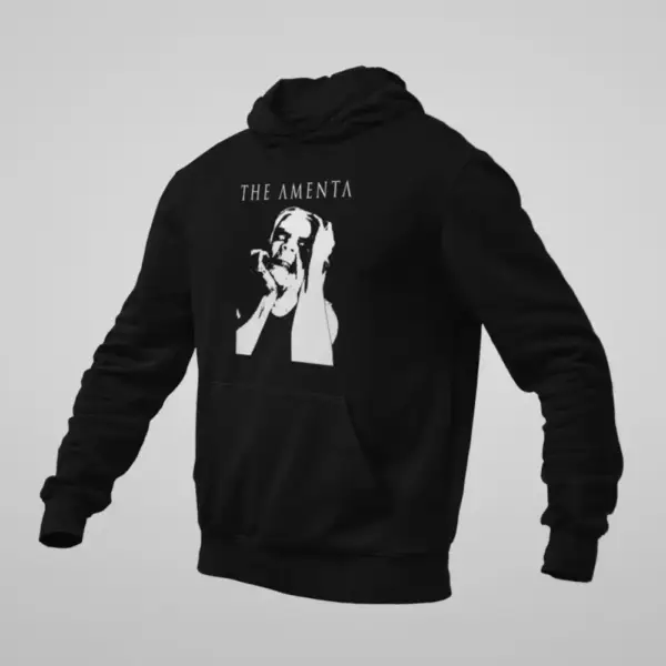 The Amenta Hoodie, The Amenta Chokehold Artwork Black Hoodie
