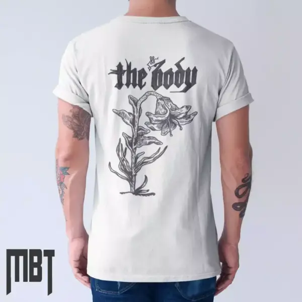 The Body Band T-Shirt, The Body Christs Redeemers Cover Tee-Shirt, Doom Metal Merch - Image 2