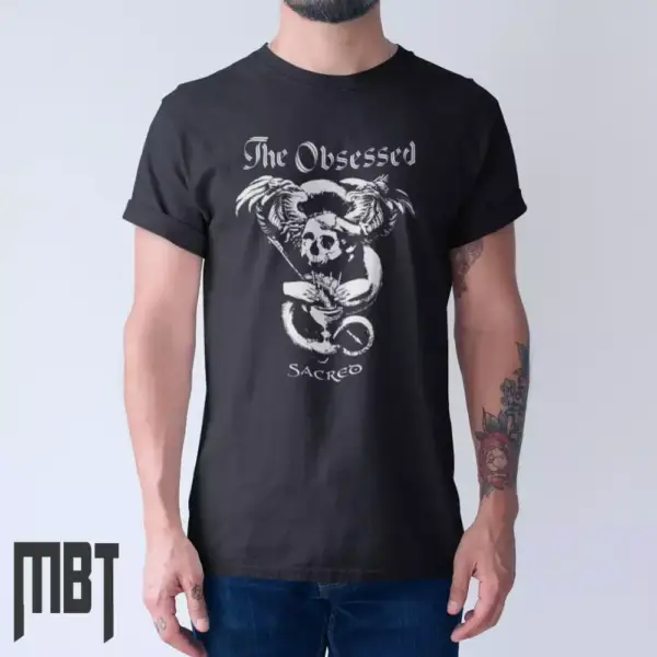 The Obsessed T-Shirt, The Obsessed Sacred Tee Shirt, Metal Merch, Heavy Metal, Doom Metal, Stoner Rock - Image 4