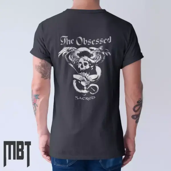 The Obsessed T-Shirt, The Obsessed Sacred Tee Shirt, Metal Merch, Heavy Metal, Doom Metal, Stoner Rock - Image 3