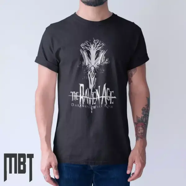 The Raven Age Darkness Will Rise T-Shirt, The Raven Age Tee Shirt, Metal Merch