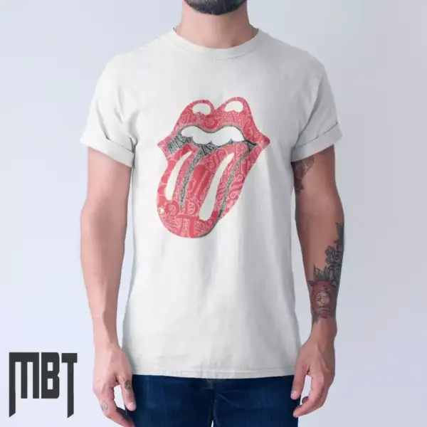 The Rolling Stones T-Shirt, The Rolling Stones Satisfaction Cover Tee-Shirt, Rock Merch